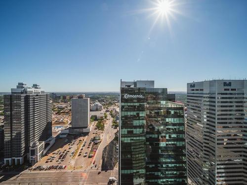 3505 10360 102 Street, Edmonton, AB - Outdoor With View