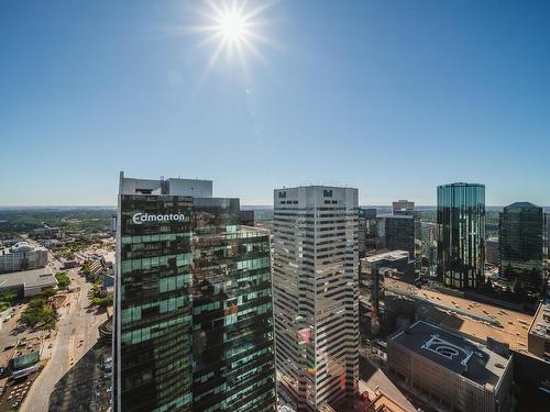 3505 10360 102 Street, Edmonton, AB - Outdoor With View