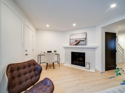 462 Clareview Road, Edmonton, AB - Indoor With Fireplace