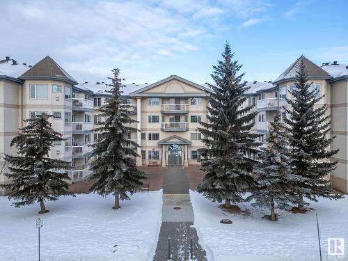 215 17150 94A Avenue, Edmonton, AB - Outdoor With Balcony With Facade