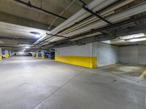 215 17150 94A Avenue, Edmonton, AB - Indoor Photo Showing Garage