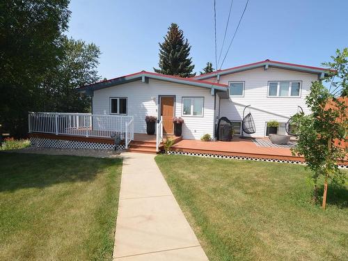 4607 48A Street, Barrhead, AB - Outdoor With Deck Patio Veranda