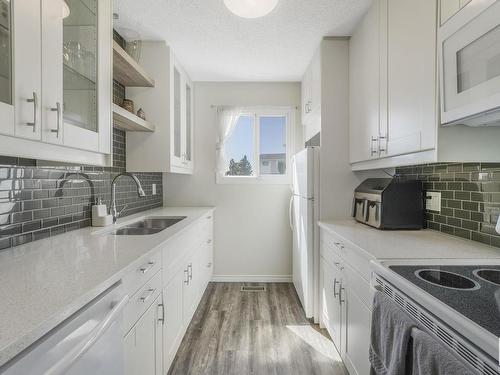 11496 139 Avenue, Edmonton, AB - Indoor Photo Showing Kitchen With Double Sink