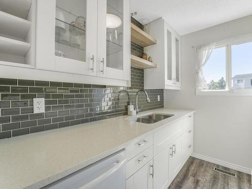 11496 139 Avenue, Edmonton, AB - Indoor Photo Showing Kitchen With Double Sink