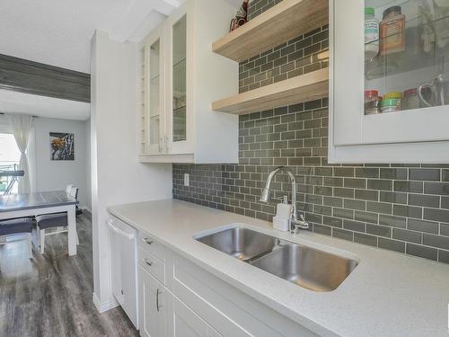 11496 139 Avenue, Edmonton, AB - Indoor Photo Showing Kitchen With Double Sink