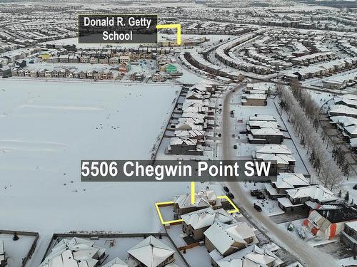 5506 Chegwin Point, Edmonton, AB -  With View