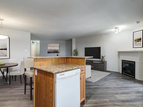 419 2098 Blackmud Creek Drive, Edmonton, AB - Indoor With Fireplace