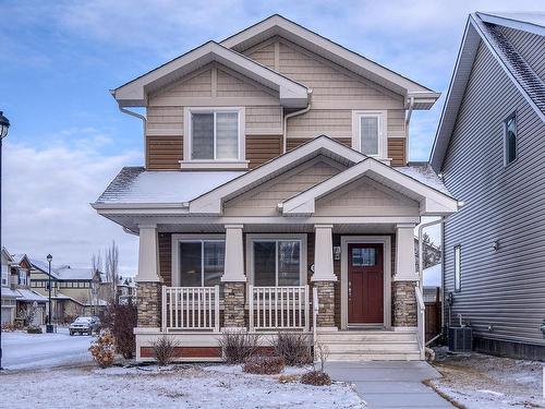 1544 Chapman Way, Edmonton, AB - Outdoor With Deck Patio Veranda With Facade