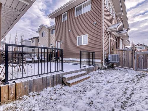 1544 Chapman Way, Edmonton, AB - Outdoor With Deck Patio Veranda With Exterior