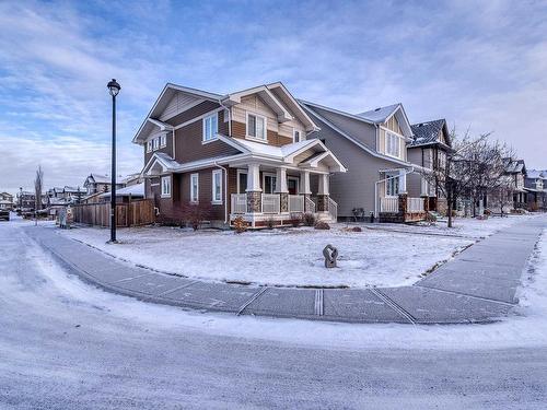 1544 Chapman Way, Edmonton, AB - Outdoor With Deck Patio Veranda With Facade