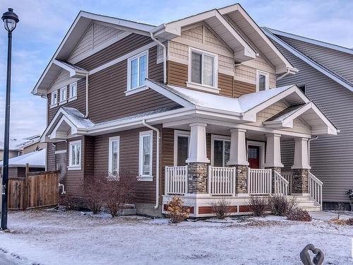 1544 Chapman Way, Edmonton, AB - Outdoor With Deck Patio Veranda With Facade