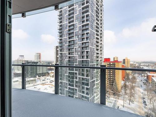 1404 11969 Jasper Avenue, Edmonton, AB - Outdoor With Balcony