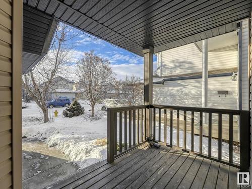 8608 7 Avenue, Edmonton, AB - Outdoor With Deck Patio Veranda With Exterior