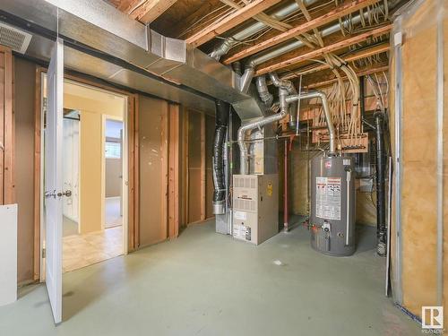 8608 7 Avenue, Edmonton, AB - Indoor Photo Showing Basement