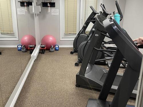 451 2096 Blackmud Creek Drive, Edmonton, AB - Indoor Photo Showing Gym Room