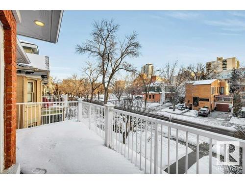 11212 99 Avenue, Edmonton, AB - Outdoor With Balcony