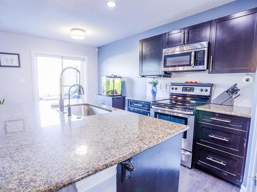 1308 162 Street, Edmonton, AB - Indoor Photo Showing Kitchen With Upgraded Kitchen