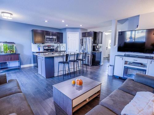 1308 162 Street, Edmonton, AB - Indoor Photo Showing Living Room