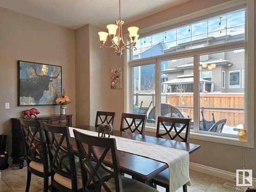 1318 Hainstock Way Sw, Edmonton, AB - Indoor Photo Showing Dining Room