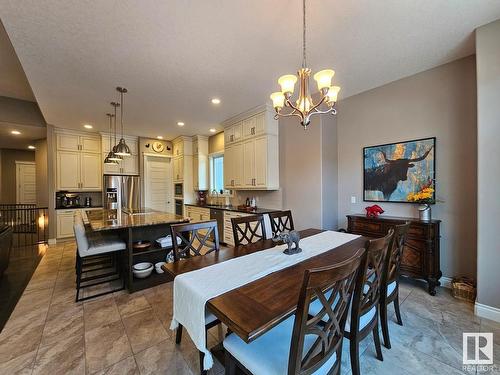 1318 Hainstock Way Sw, Edmonton, AB - Indoor Photo Showing Dining Room