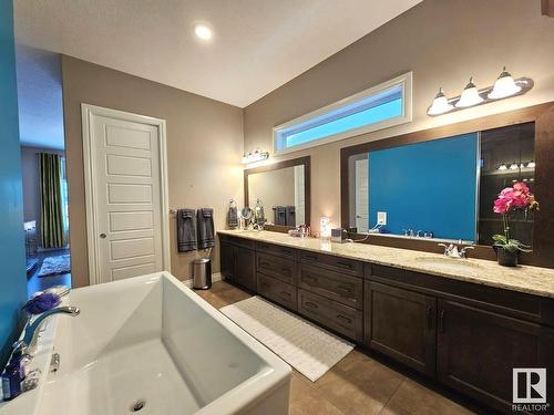 1318 Hainstock Way Sw, Edmonton, AB - Indoor Photo Showing Bathroom