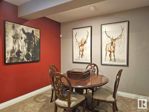 1318 Hainstock Way Sw, Edmonton, AB - Indoor Photo Showing Dining Room