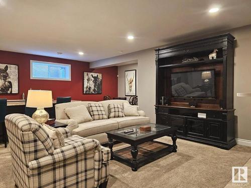 1318 Hainstock Way Sw, Edmonton, AB - Indoor Photo Showing Living Room