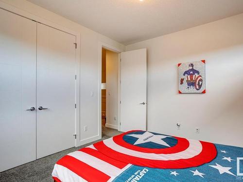 607 Howatt Drive Sw, Edmonton, AB - Indoor Photo Showing Bedroom