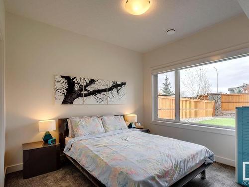 607 Howatt Drive Sw, Edmonton, AB - Indoor Photo Showing Bedroom