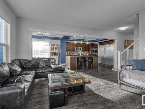 1451 29 St, Edmonton, AB - Indoor Photo Showing Living Room