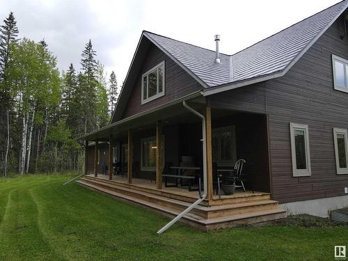 9213 Hwy 621, Rural Brazeau County, AB - Outdoor With Deck Patio Veranda