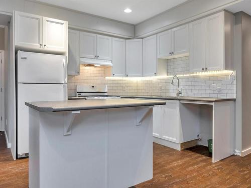 10611 130 Street, Edmonton, AB - Indoor Photo Showing Kitchen