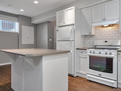 10611 130 Street, Edmonton, AB - Indoor Photo Showing Kitchen