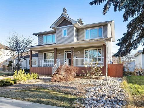 10611 130 Street, Edmonton, AB - Outdoor With Deck Patio Veranda With Facade