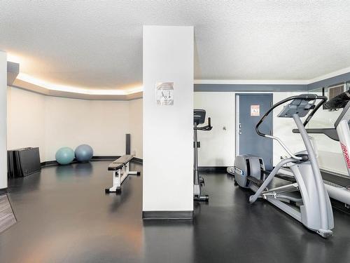 203 10545 Saskatchewan Drive, Edmonton, AB - Indoor Photo Showing Gym Room