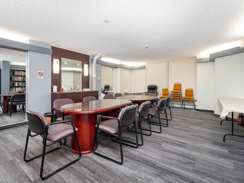 203 10545 Saskatchewan Drive, Edmonton, AB - Indoor Photo Showing Dining Room