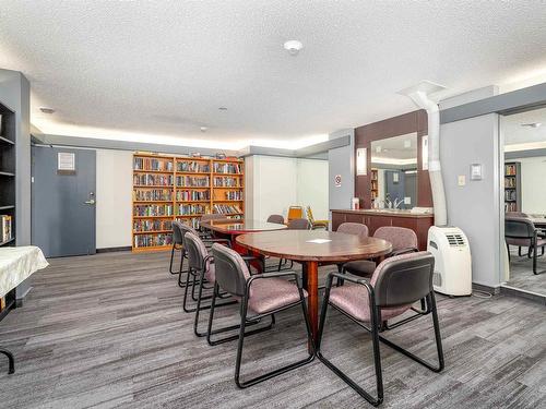 203 10545 Saskatchewan Drive, Edmonton, AB - Indoor Photo Showing Dining Room