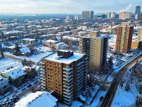 203 10545 Saskatchewan Drive, Edmonton, AB - Outdoor With View