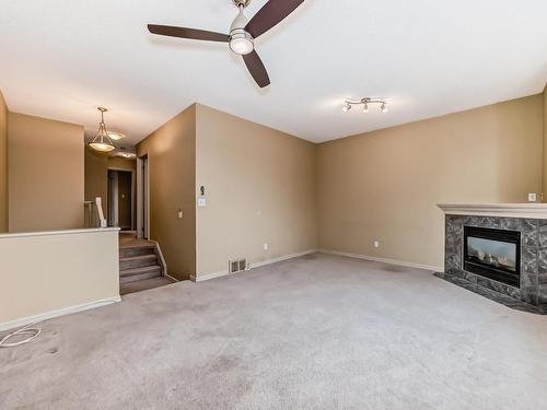 842 Barnes Link Link, Edmonton, AB - Indoor With Fireplace