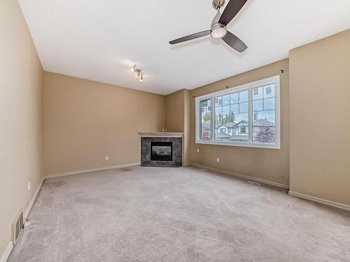 842 Barnes Link Link, Edmonton, AB - Indoor With Fireplace