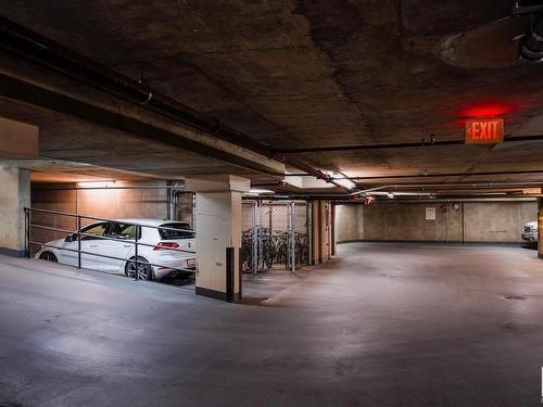 105 9707 106 Street, Edmonton, AB - Indoor Photo Showing Garage