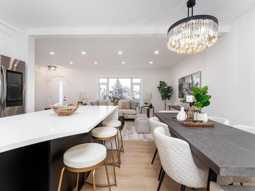 10566 42 Street, Edmonton, AB - Indoor Photo Showing Dining Room