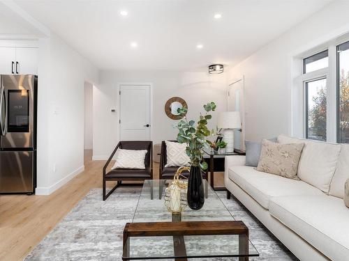 10566 42 Street, Edmonton, AB - Indoor Photo Showing Living Room