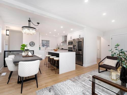 10566 42 Street, Edmonton, AB - Indoor Photo Showing Dining Room