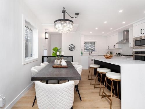 10566 42 Street, Edmonton, AB - Indoor Photo Showing Dining Room