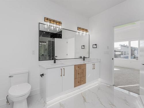 1728 18 Street, Edmonton, AB - Indoor Photo Showing Bathroom