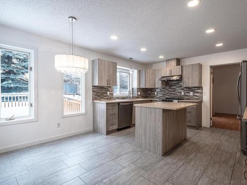 232 Ockenden Place, Edmonton, AB - Indoor Photo Showing Kitchen With Upgraded Kitchen