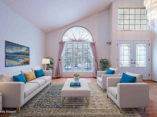 232 Ockenden Place, Edmonton, AB - Indoor Photo Showing Living Room