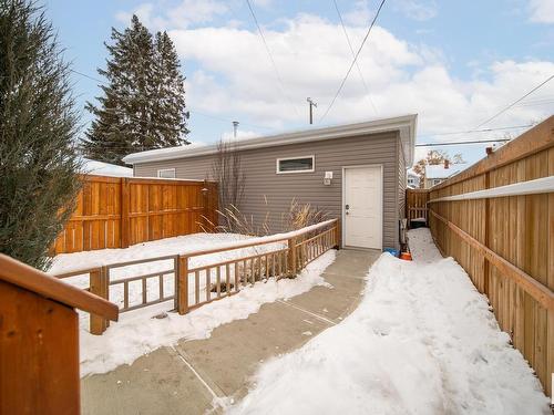 9741 70 Avenue, Edmonton, AB - Outdoor With Deck Patio Veranda