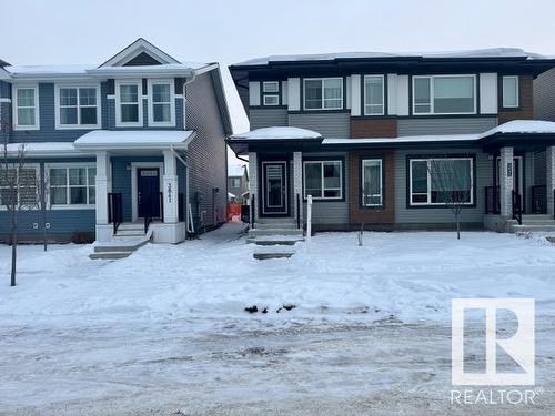 3843 Chrustawka Place, Edmonton, AB - Outdoor With Facade